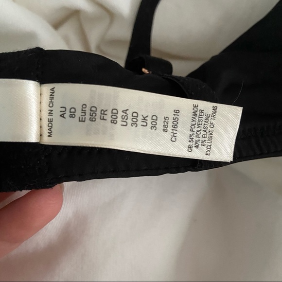 BWOT 30D Gossard Padded Plunge Lace Bra - Picture 5 of 5